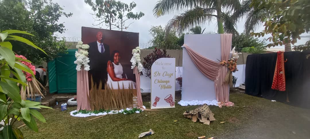 wedding reception decor setup